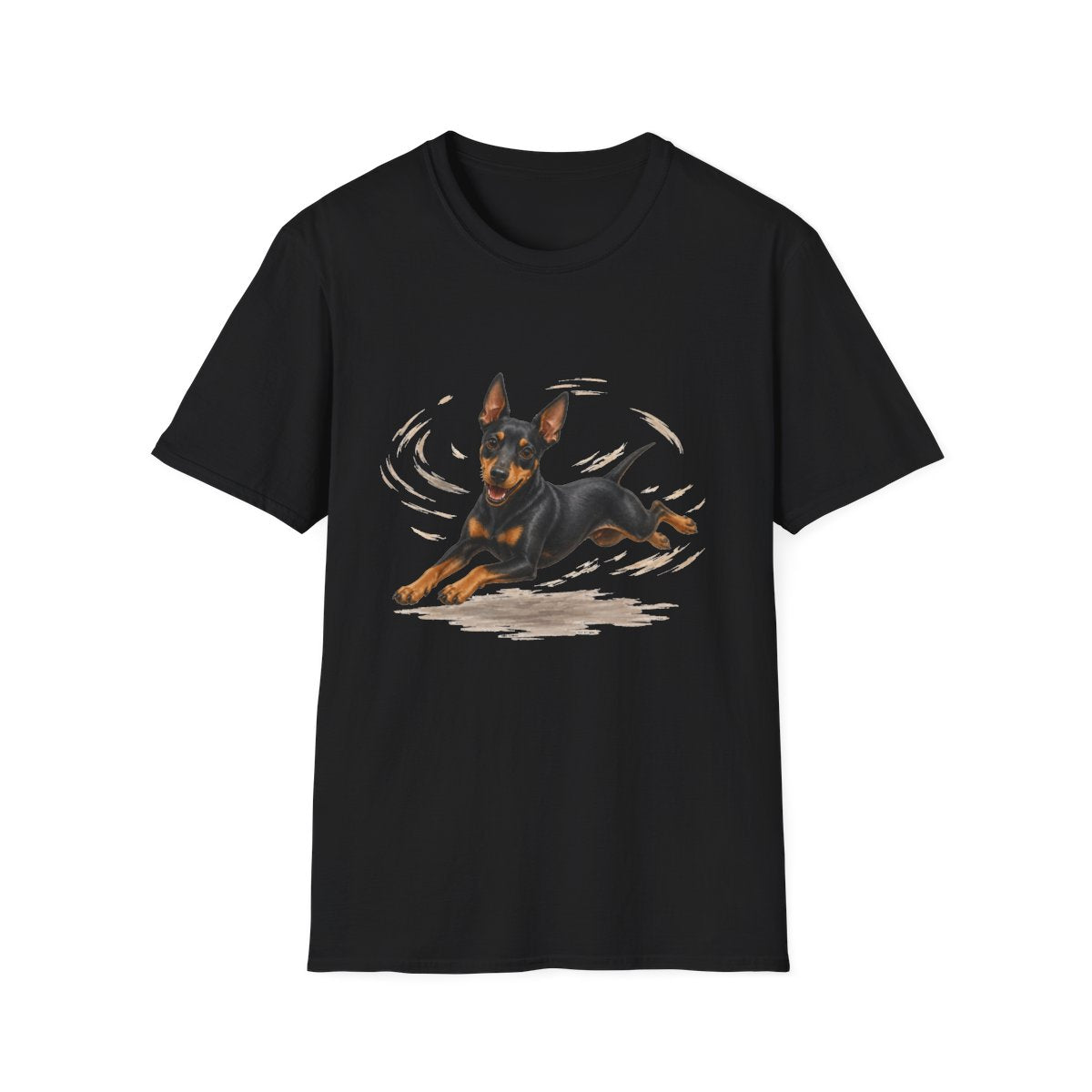 Manchester Terrier Certified Zoomies Champion Tee - Black