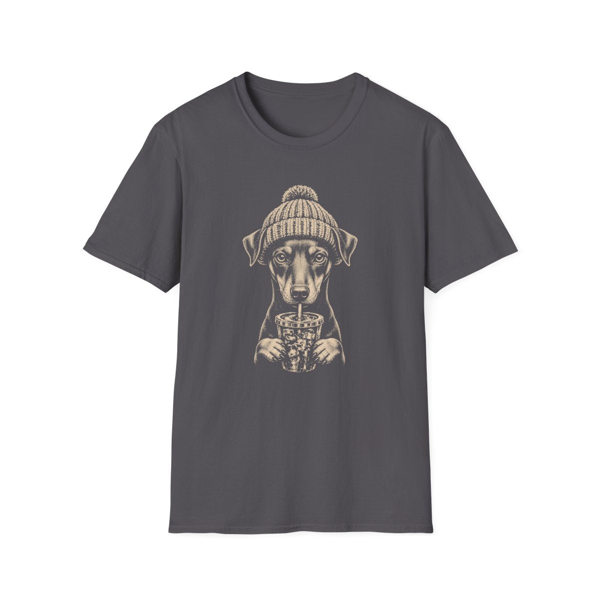 Manchester Terrier Cold Brew Tee - Charcoal