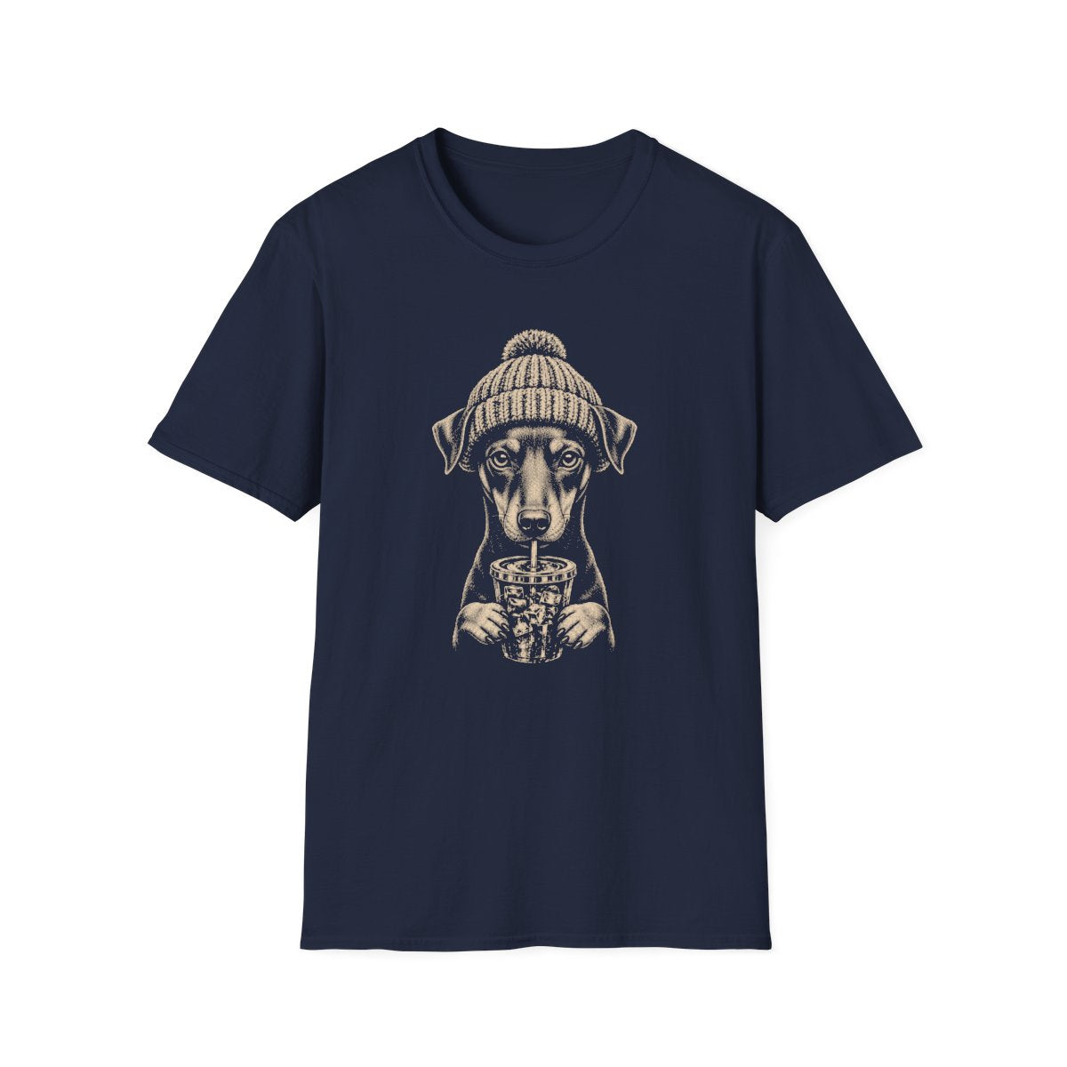 Manchester Terrier Cold Brew Tee - Navy