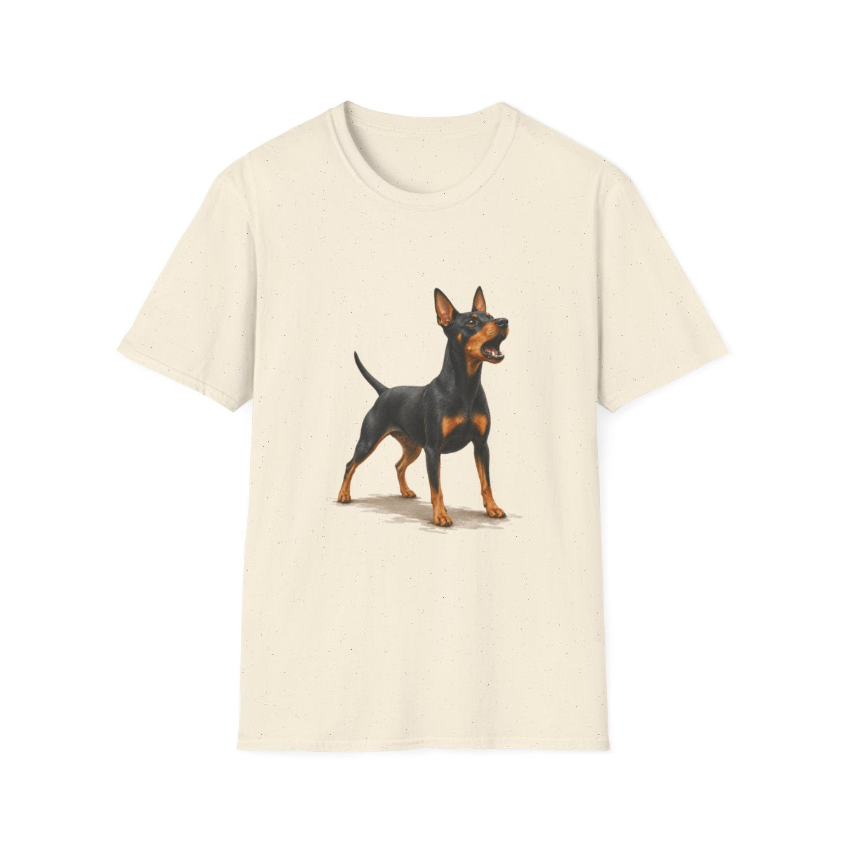 Manchester Terrier Head Of Security Tee - Natural