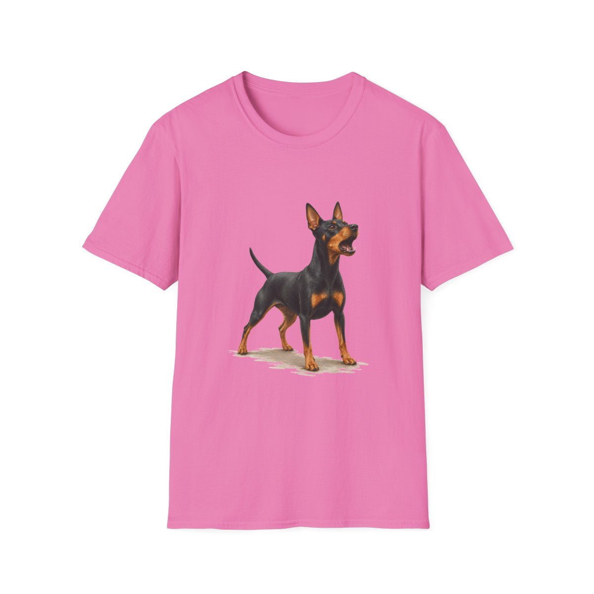 Manchester Terrier Head Of Security Tee - Azalea