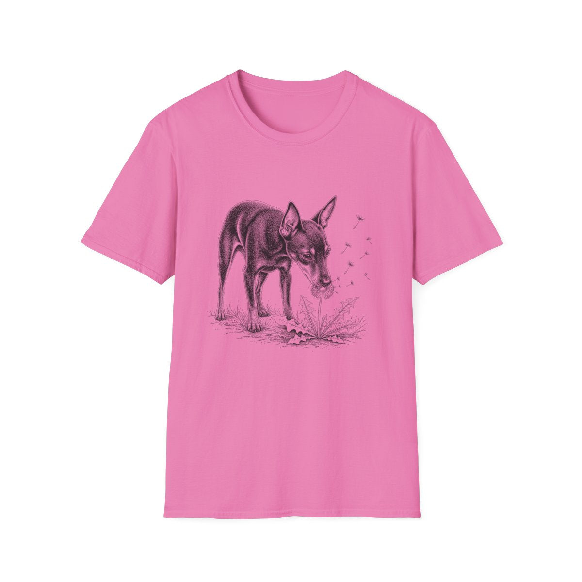 Manchester Terrier Make A Wish Tee - Azalea