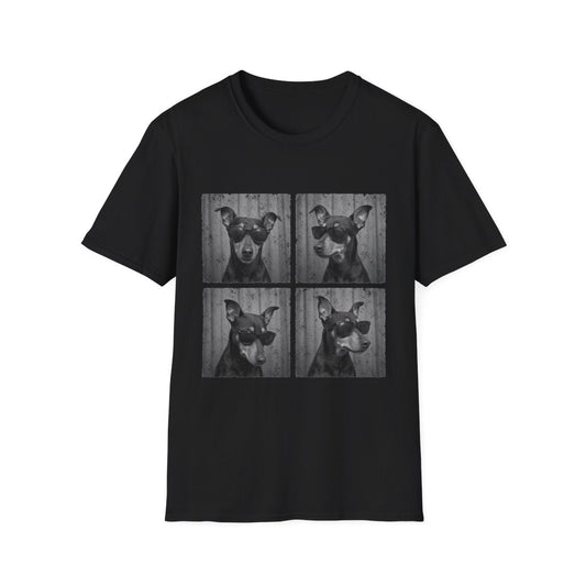 Manchester Terrier Photo Booth Tee - Black