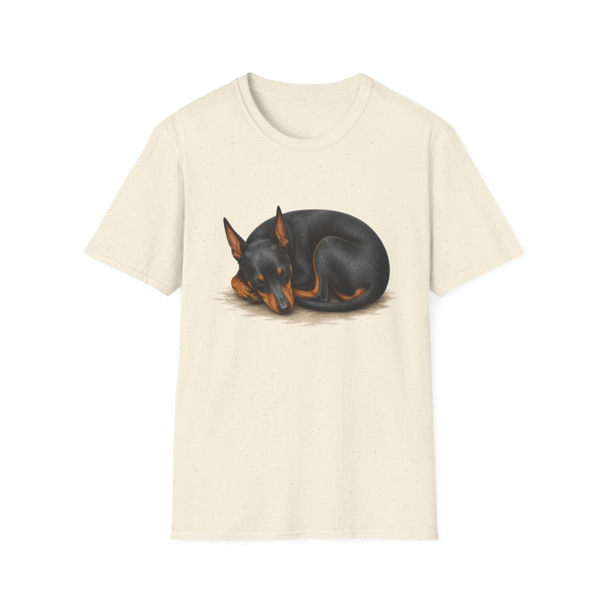Manchester Terrier Rest At Last Tee - Natural