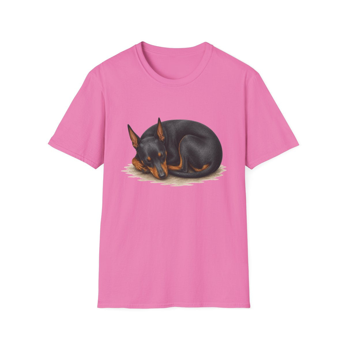 Manchester Terrier Rest At Last Tee - Azalea