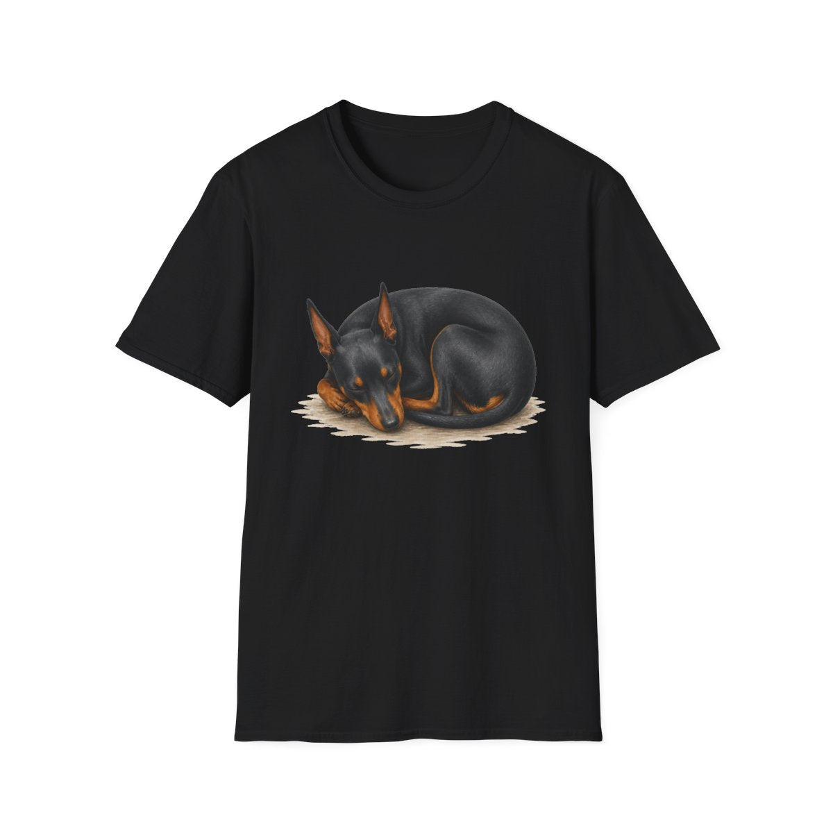 Manchester Terrier Rest At Last Tee - Black
