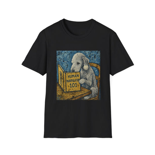 Master Manipulator Bedlington Terrier Tee - Black
