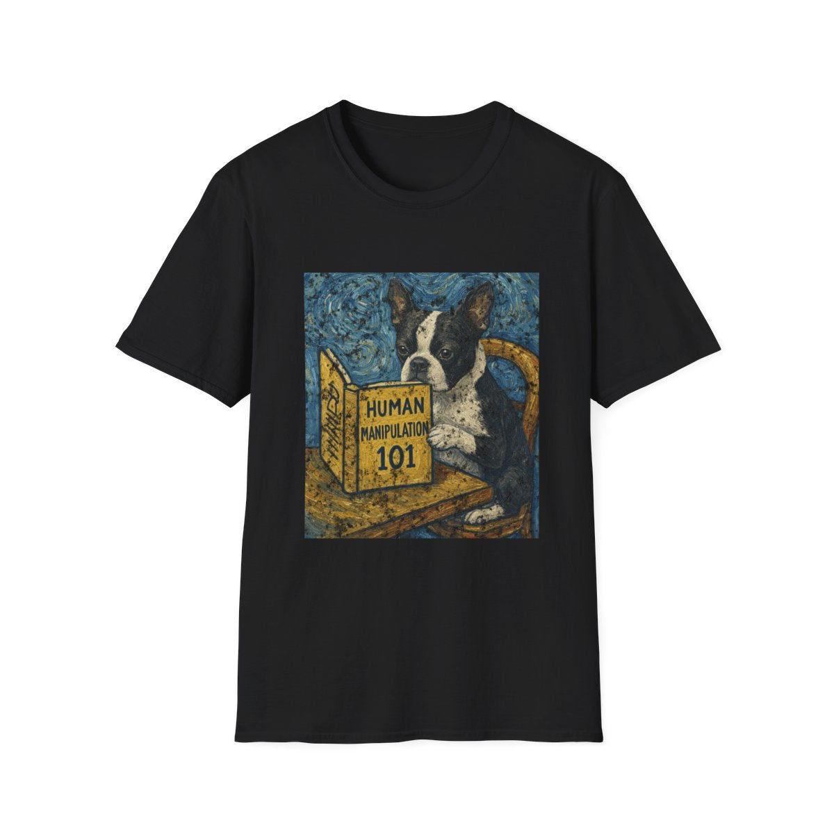 Master Manipulator Boston Terrier Tee - Black