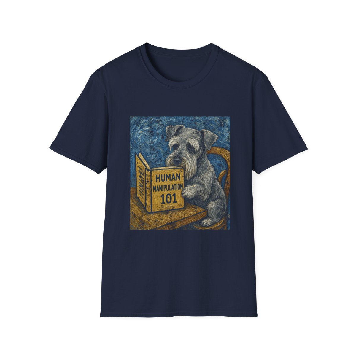 Master Manipulator Cesky Terrier Tee - Navy