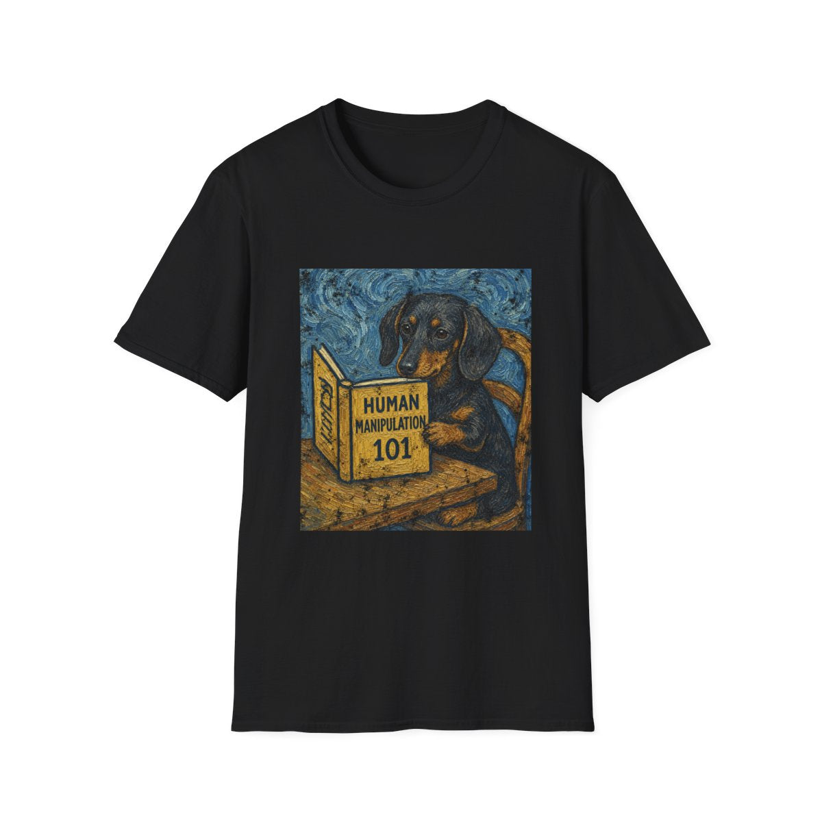 Master Manipulator Dachshund Tee - Black