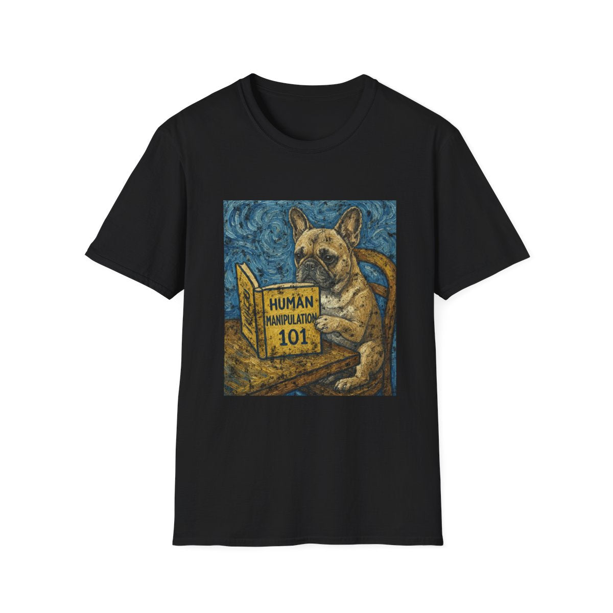 Master Manipulator French Bulldog Tee - Black