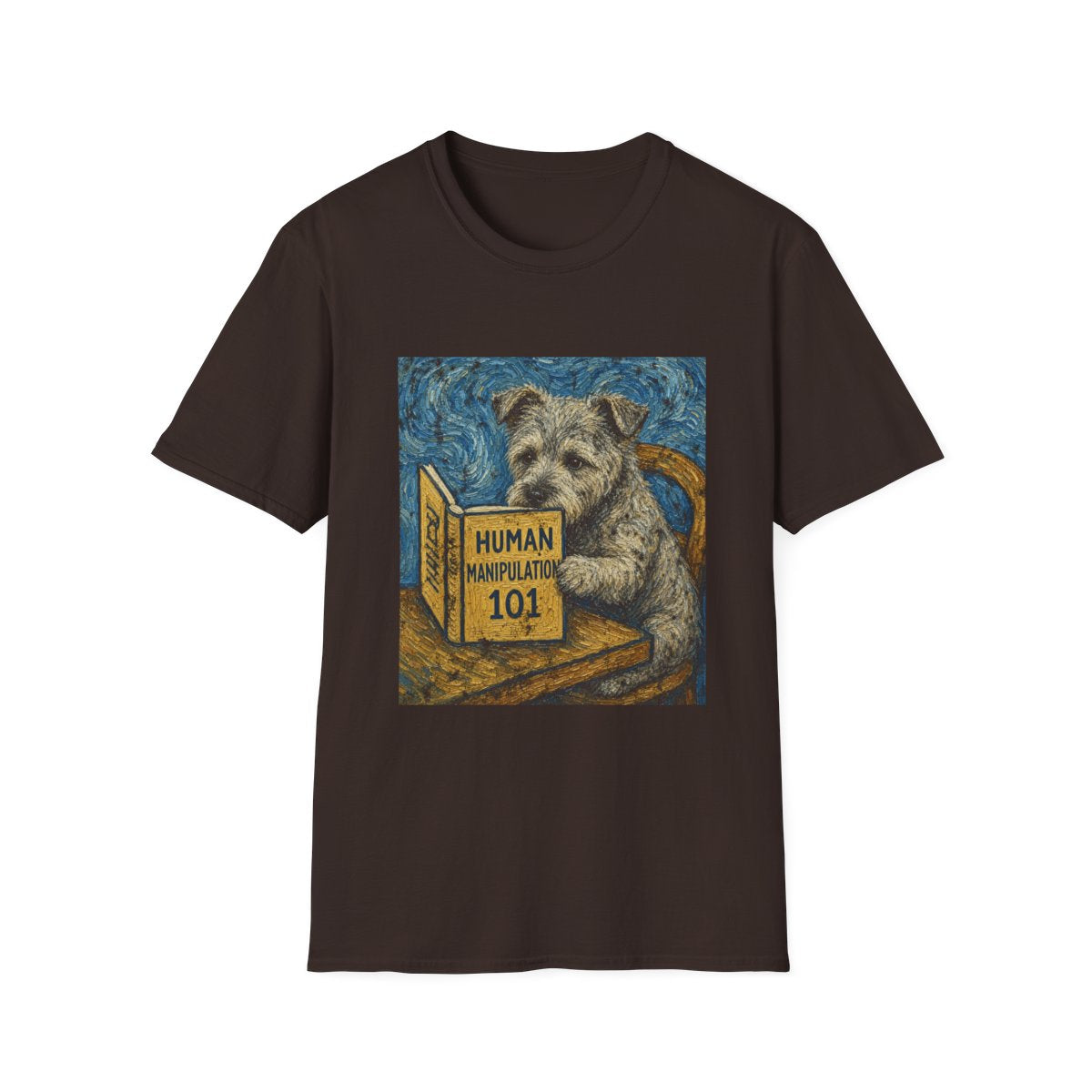 Master Manipulator Glen of Imaal Terrier Tee - Dark Chocolate
