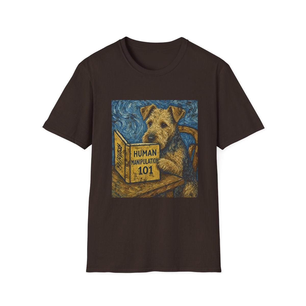 Master Manipulator Lakeland Terrier Tee - Dark Chocolate