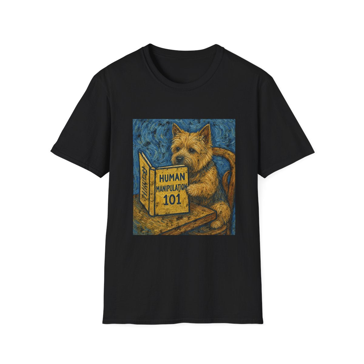 Master Manipulator Norwich Terrier Tee - Black