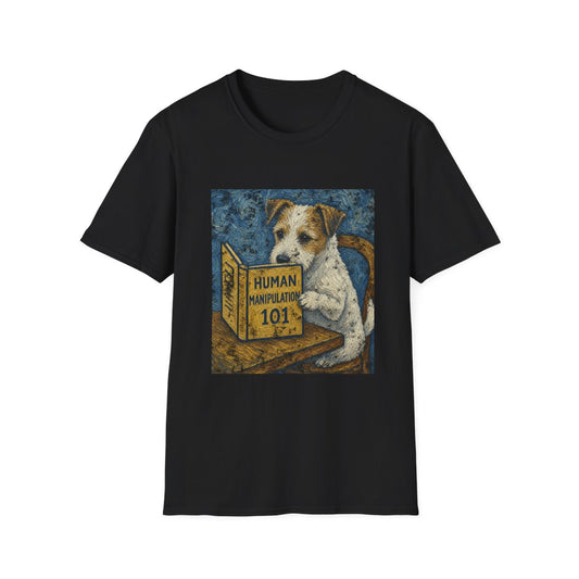 Master Manipulator Parson Russell Terrier Tee - Black