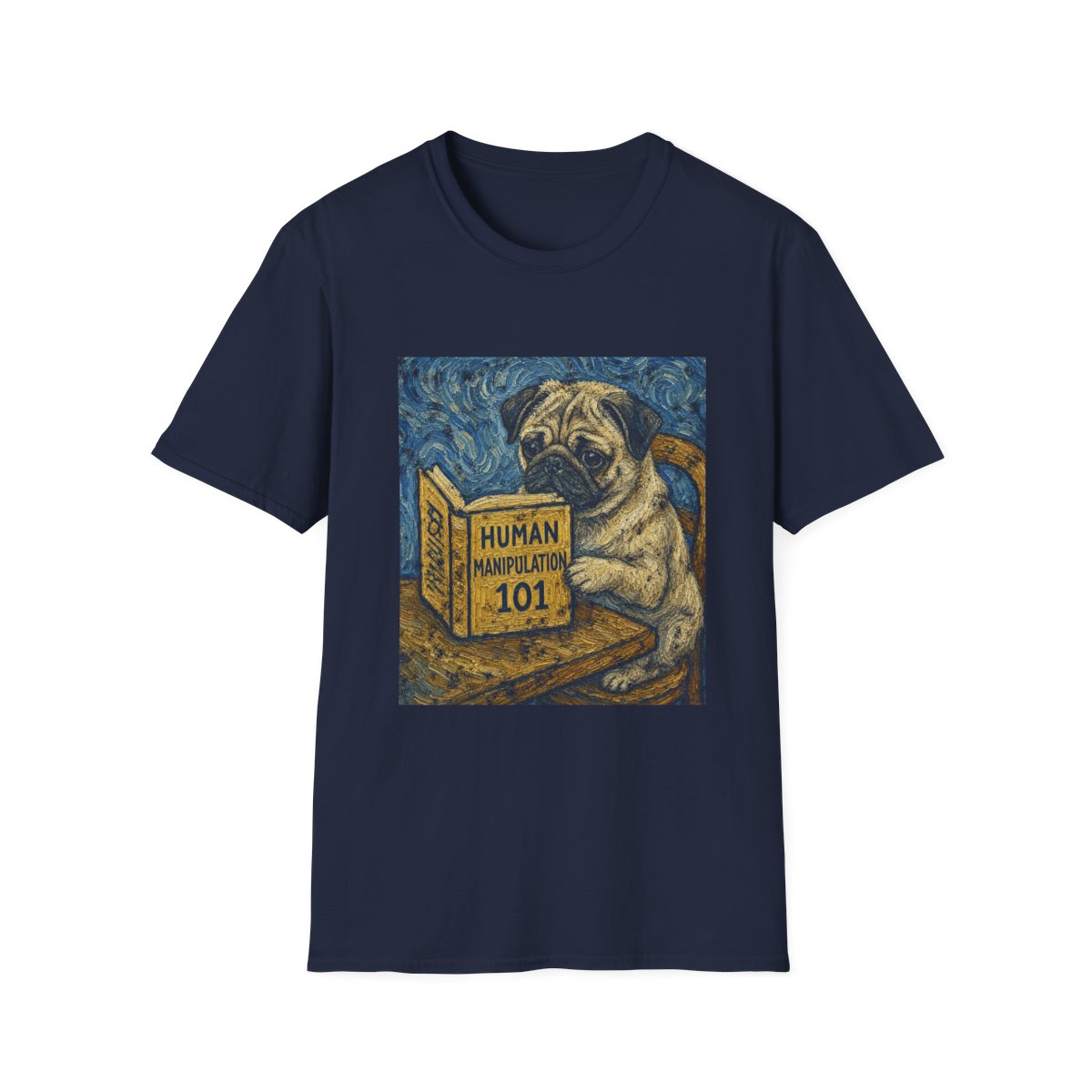 Master Manipulator Pug Tee - Navy