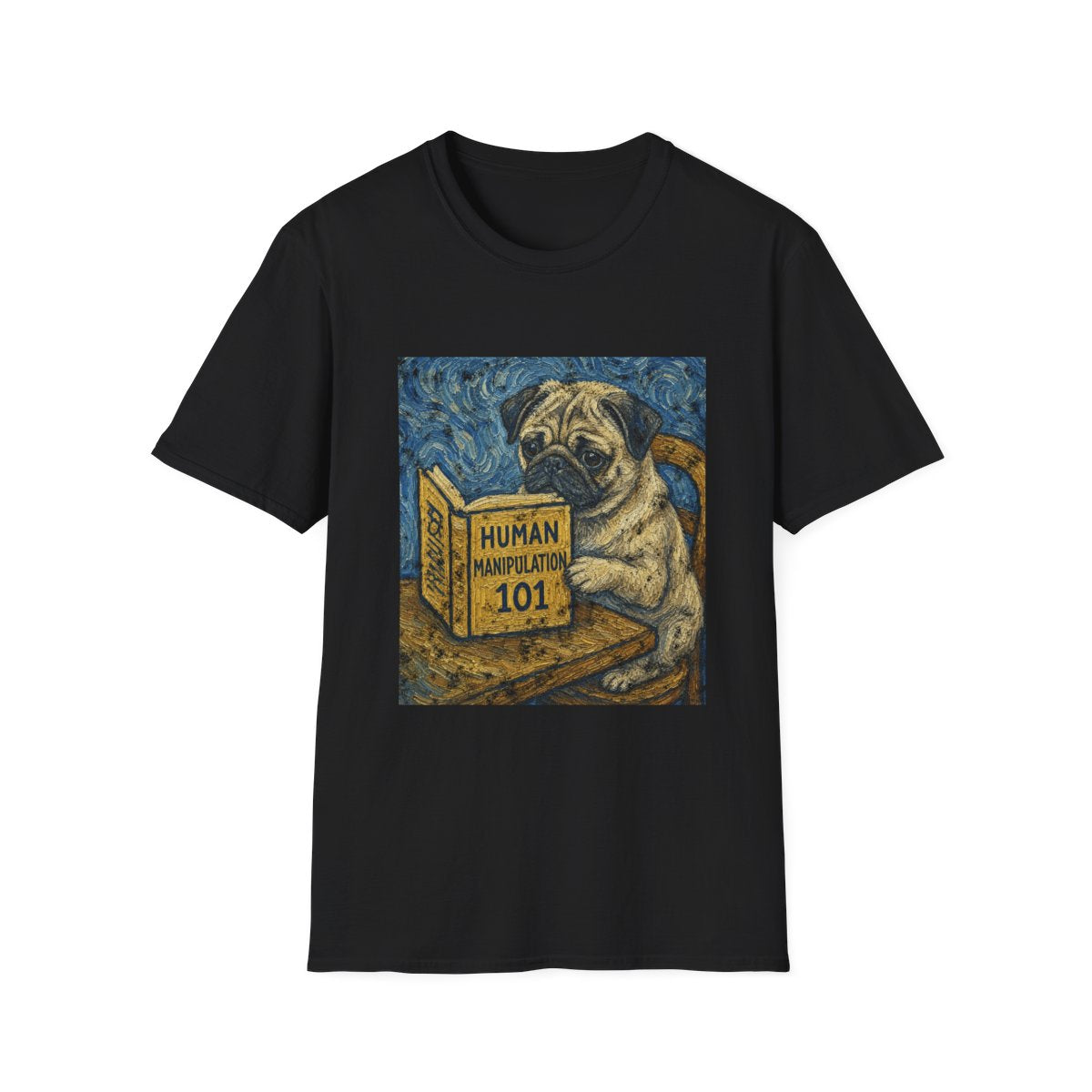 Master Manipulator Pug Tee - Black