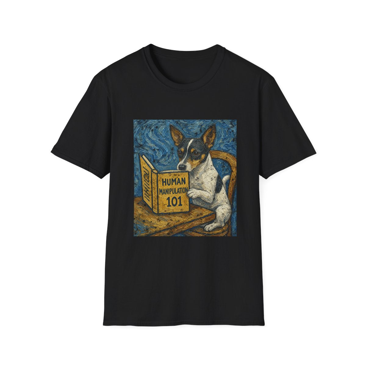 Master Manipulator Rat Terrier Tee - Black