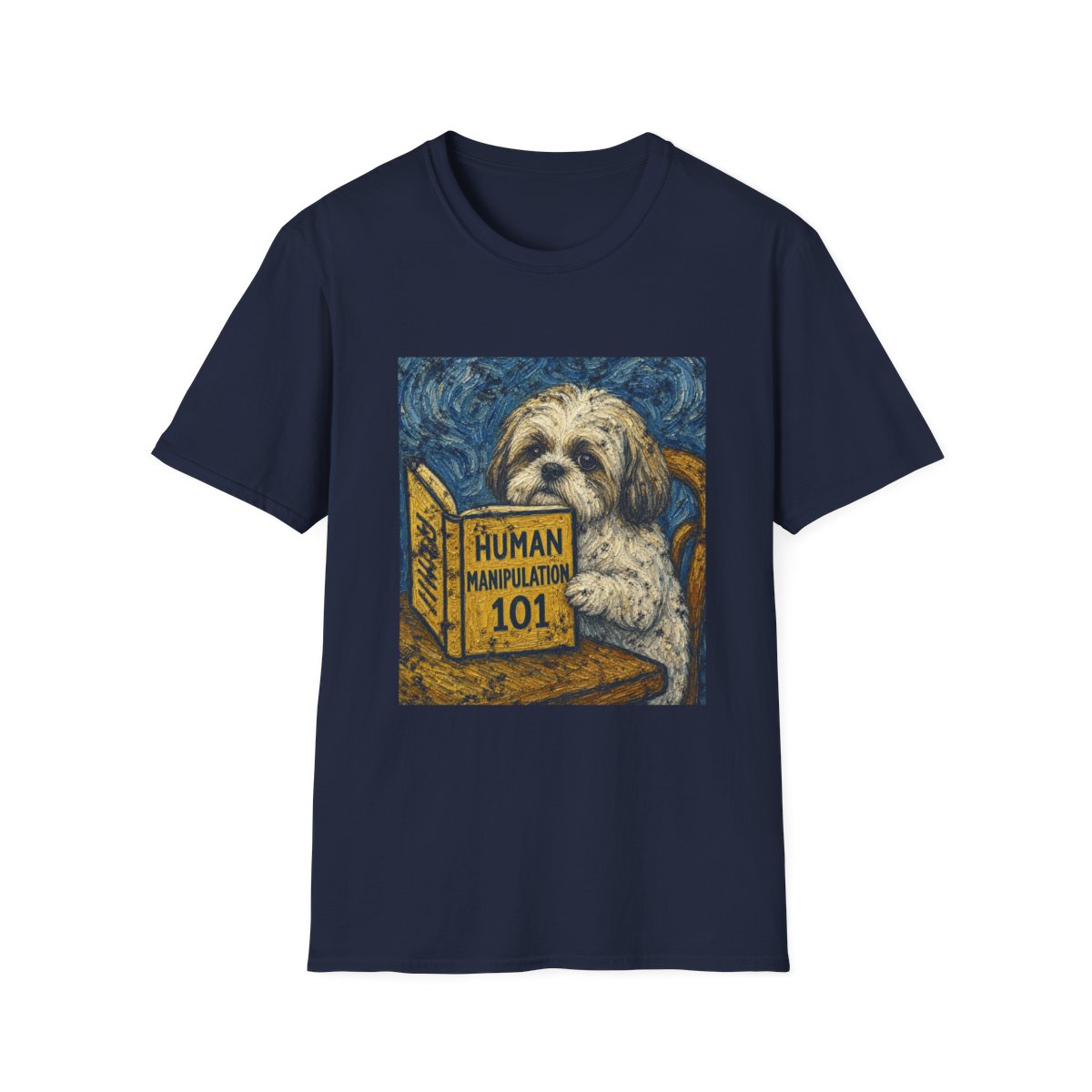 Master Manipulator Shih Tzu Tee - Navy