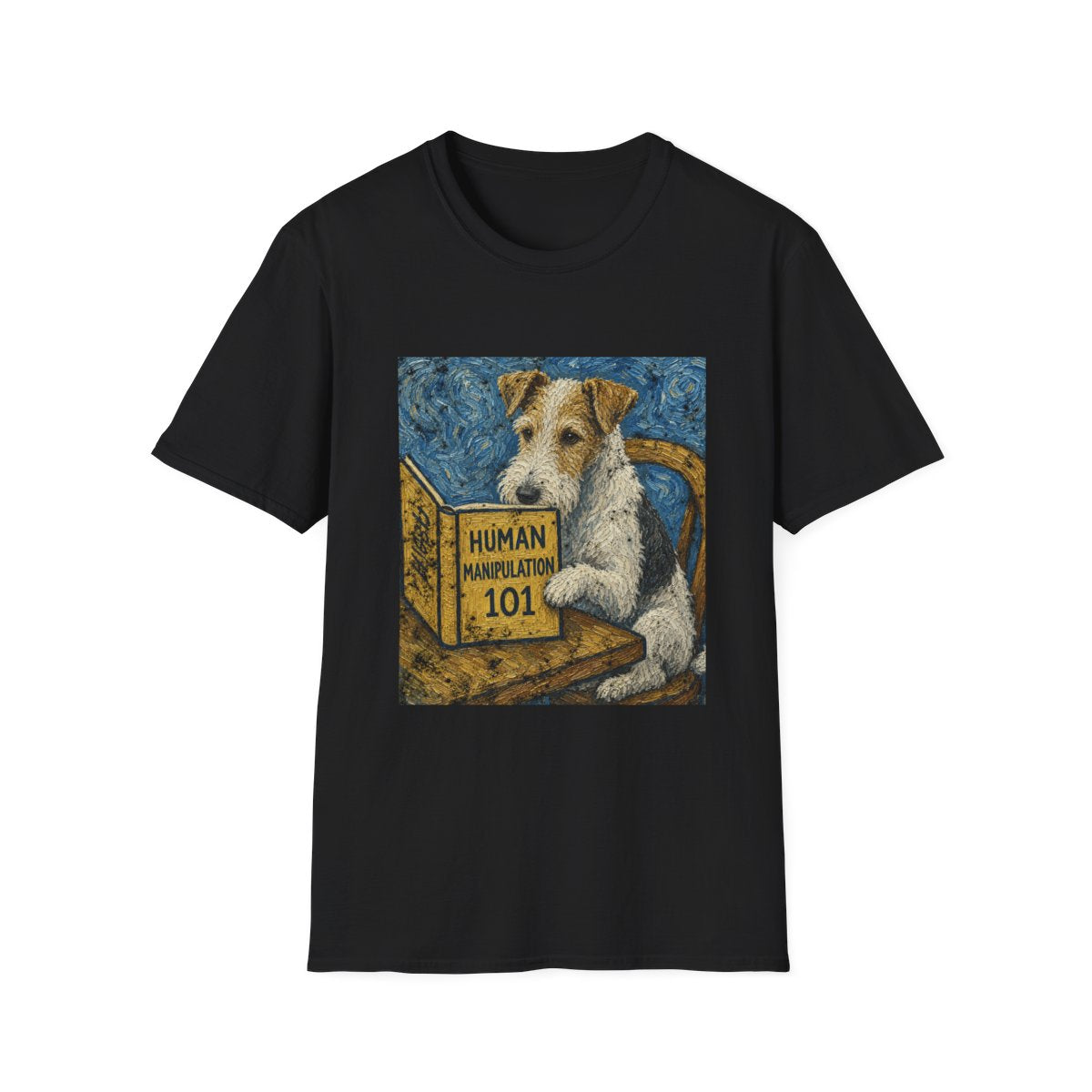 Master Manipulator Wire Fox Terrier Tee - Black