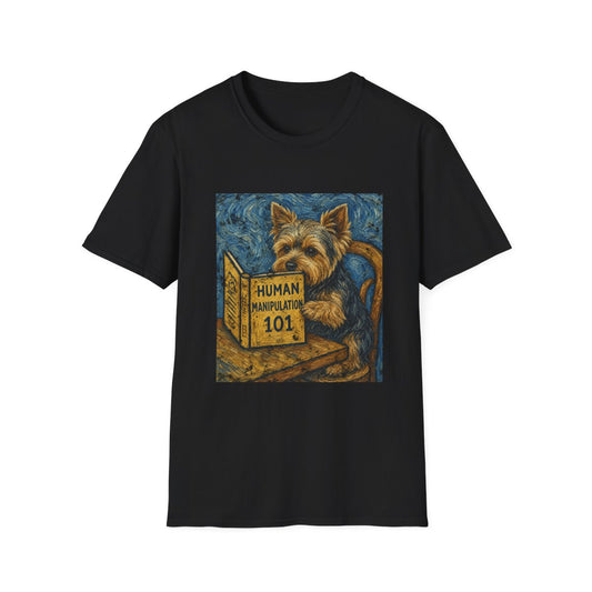 Master Manipulator Yorkshire Terrier Tee - Black