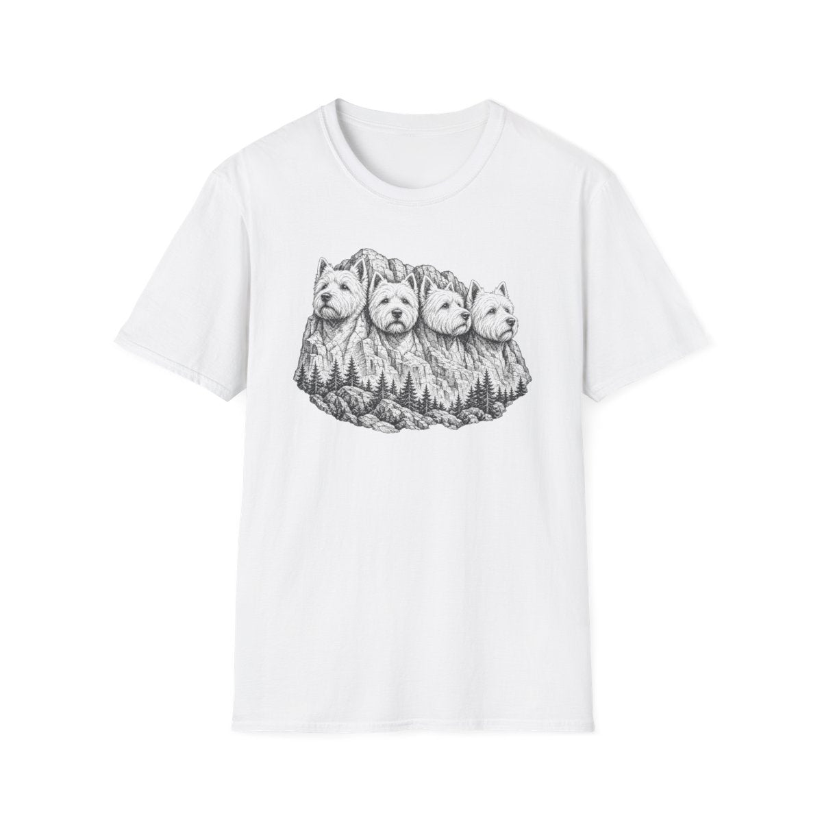 Mount Terrier-more Tee - White