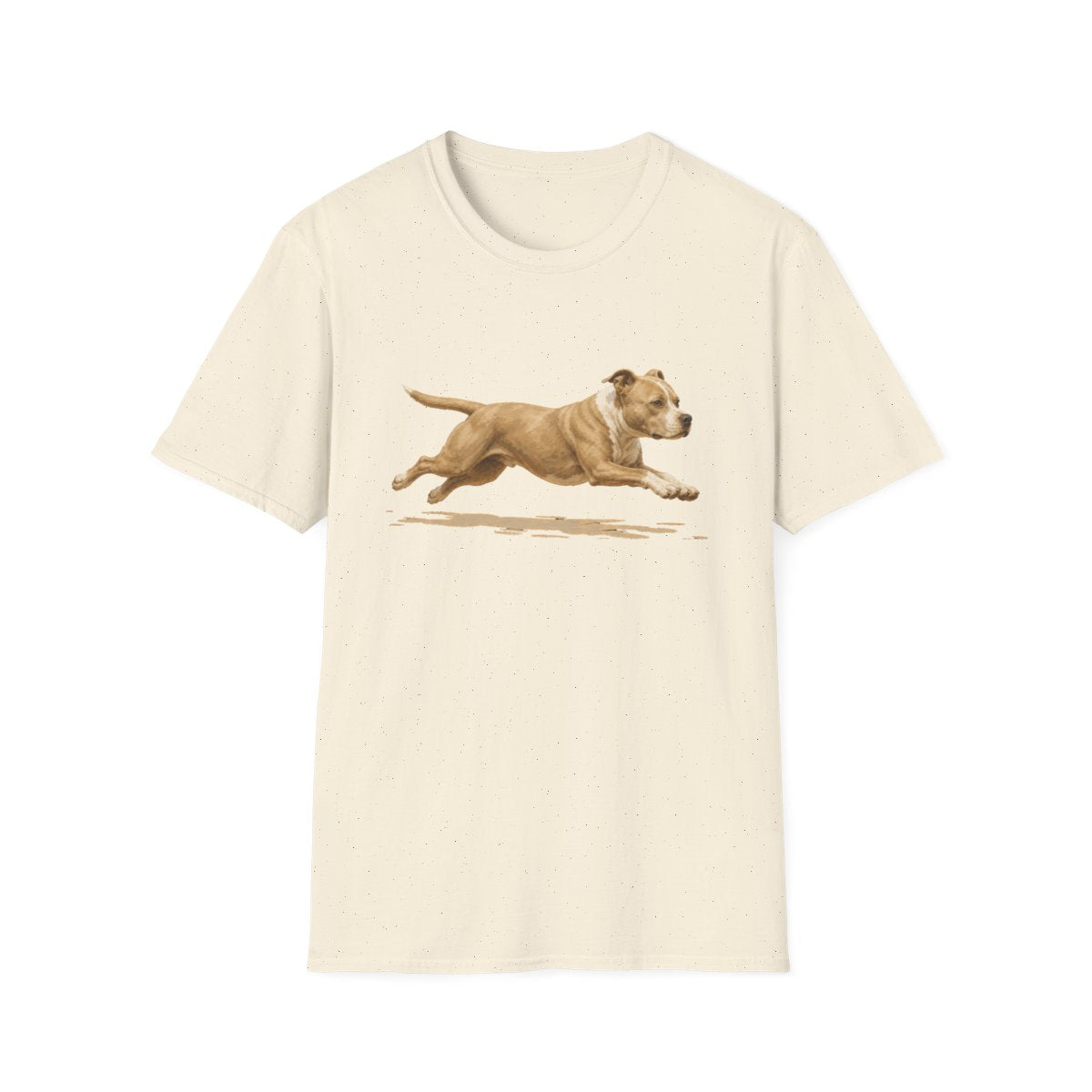 No Rest For The American Pit Bull Terrier Tee - Natural