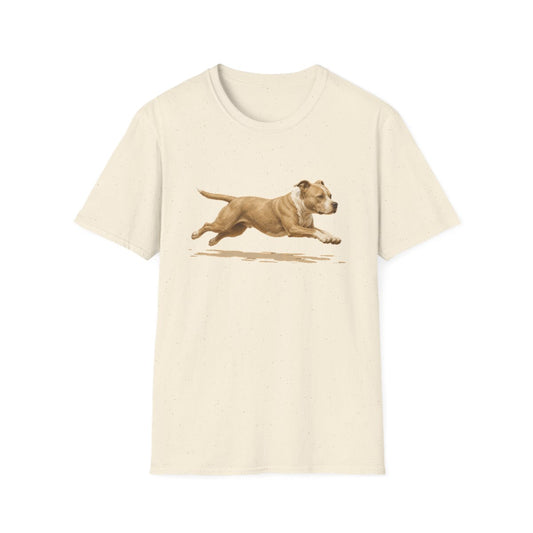 No Rest For The American Pit Bull Terrier Tee - Natural