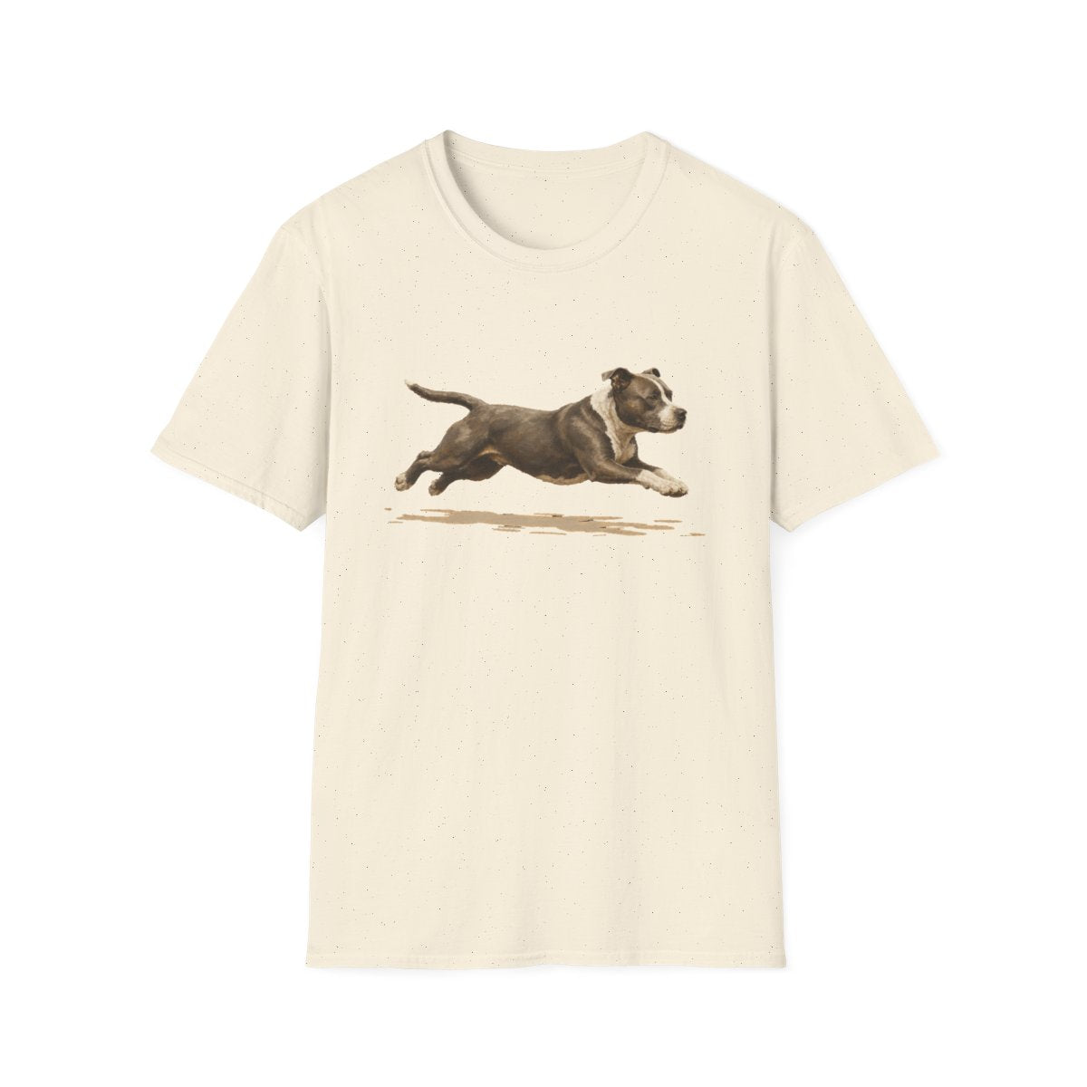 No Rest For The American Staffordshire Terrier Tee - Natural