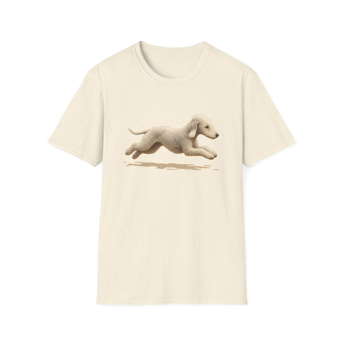No Rest For The Bedlington Terrier Tee - Natural