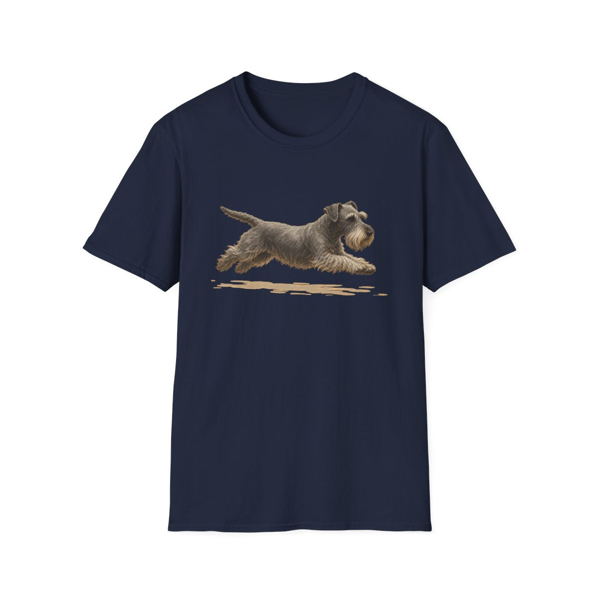 No Rest For The Cesky Terrier Tee - Navy
