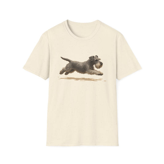 No Rest For The Cesky Terrier Tee - Natural