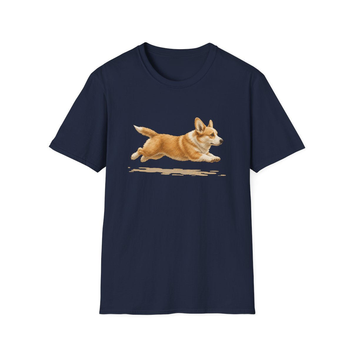 No Rest For The Corgi Tee - Navy