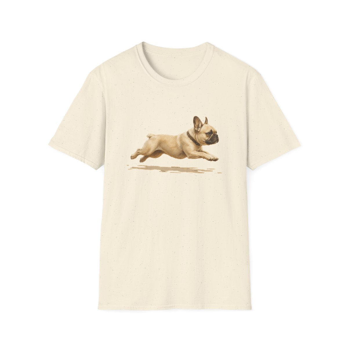 No Rest For The French Bulldog Tee - Natural