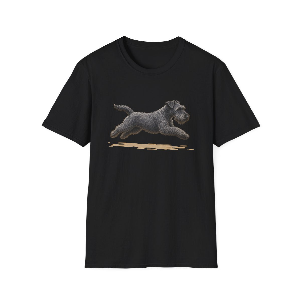 No Rest For The Kerry Blue Terrier Tee - Black