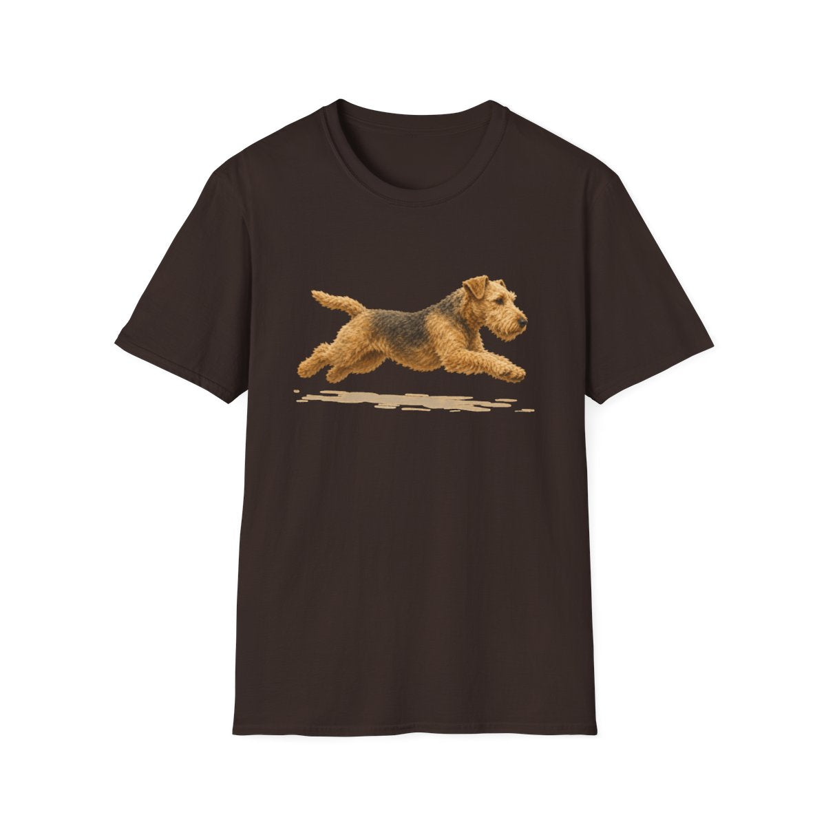 No Rest For The Lakeland Terrier Tee - Dark Chocolate