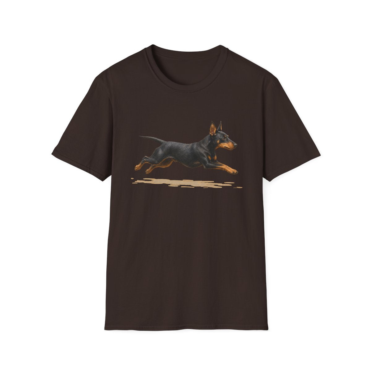 No Rest For The Manchester Terrier Tee - Dark Chocolate