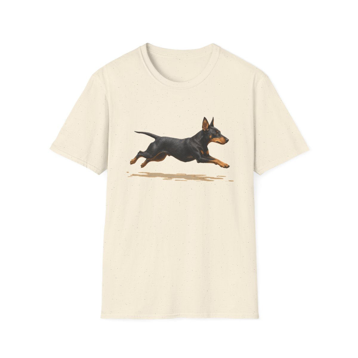 No Rest For The Manchester Terrier Tee - Natural