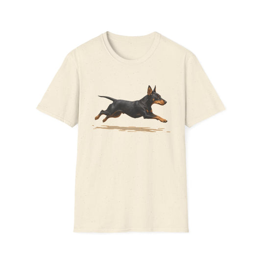 No Rest For The Manchester Terrier Tee - Natural