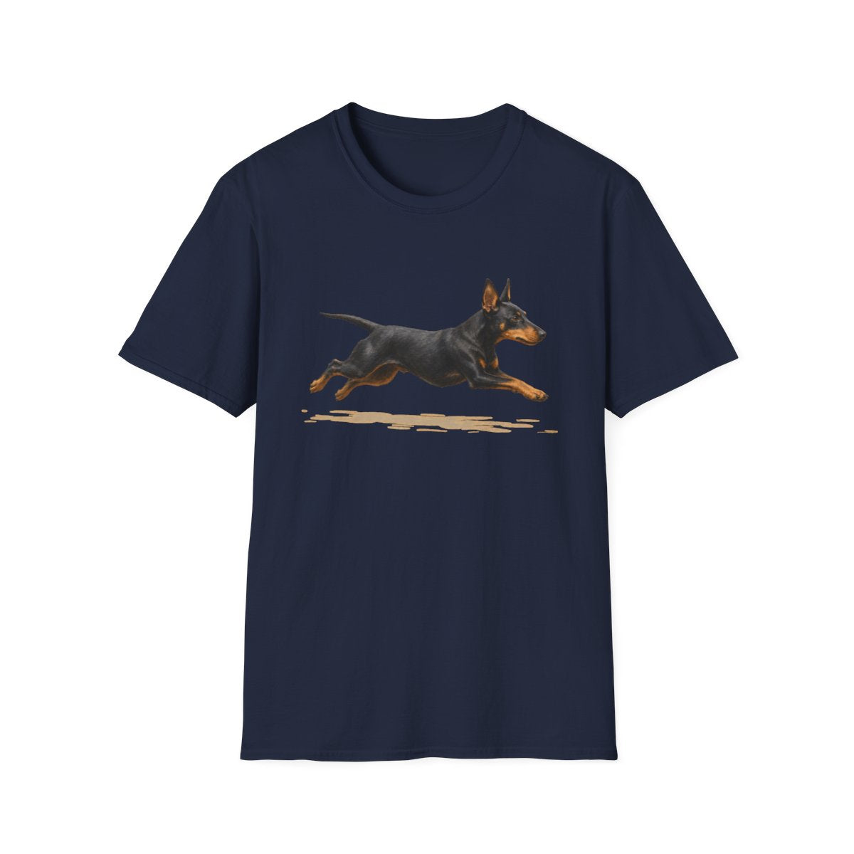 No Rest For The Manchester Terrier Tee - Navy