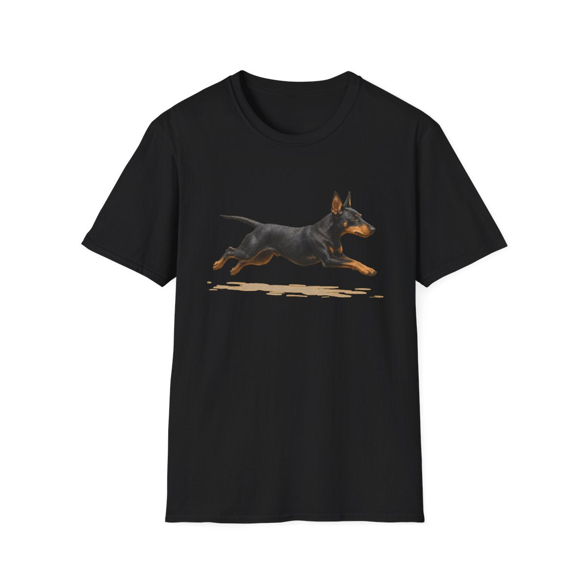 No Rest For The Manchester Terrier Tee - Black