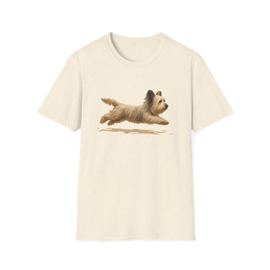 No Rest For The Skye Terrier Tee - Natural