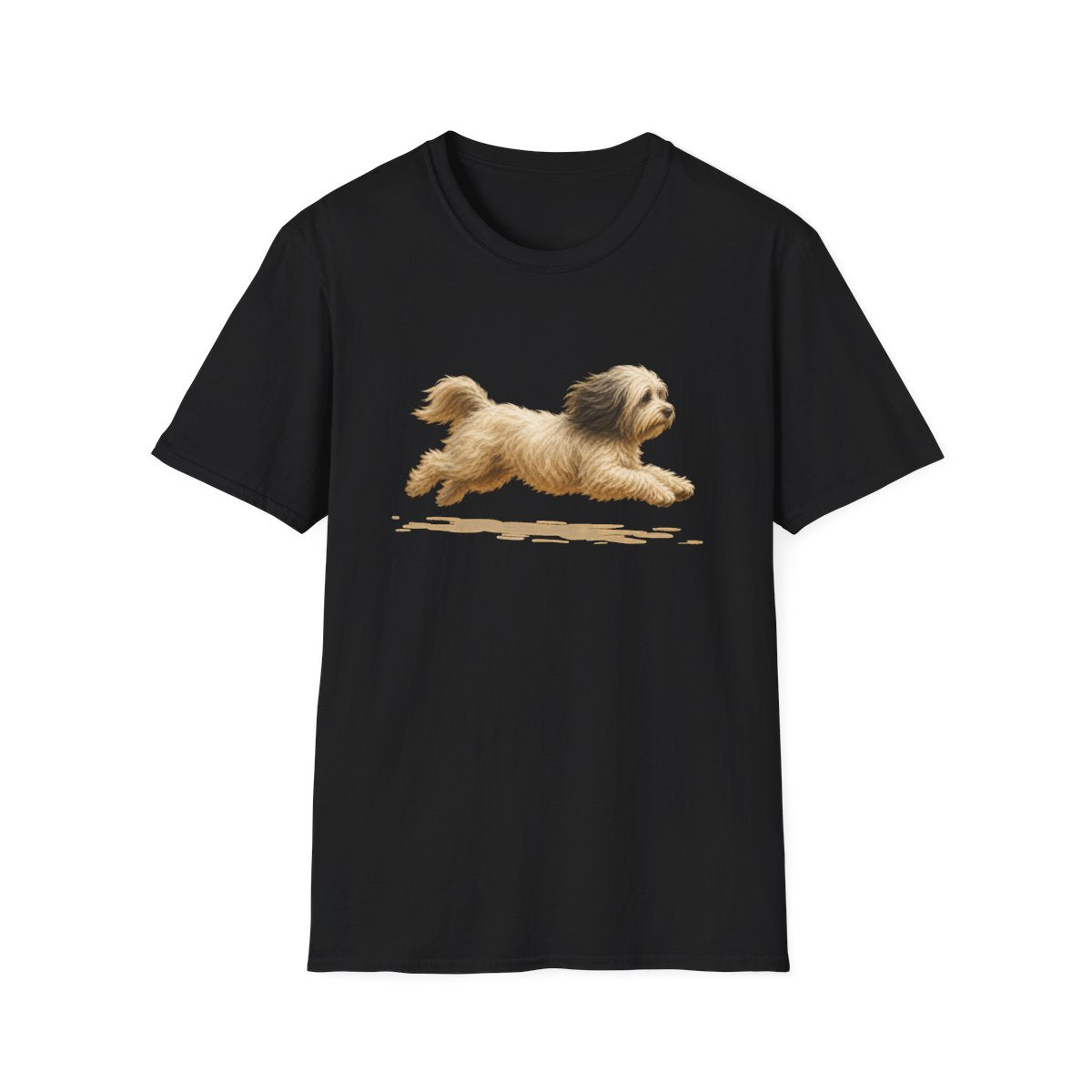 No Rest For The Tibetan Terrier Tee - Black