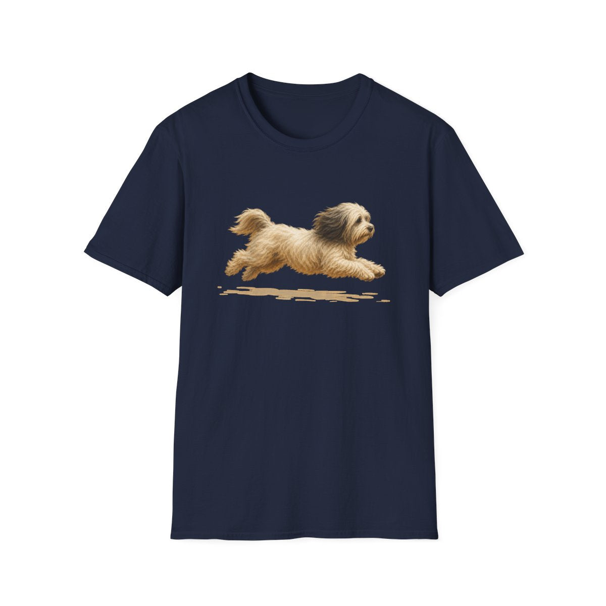 No Rest For The Tibetan Terrier Tee - Navy