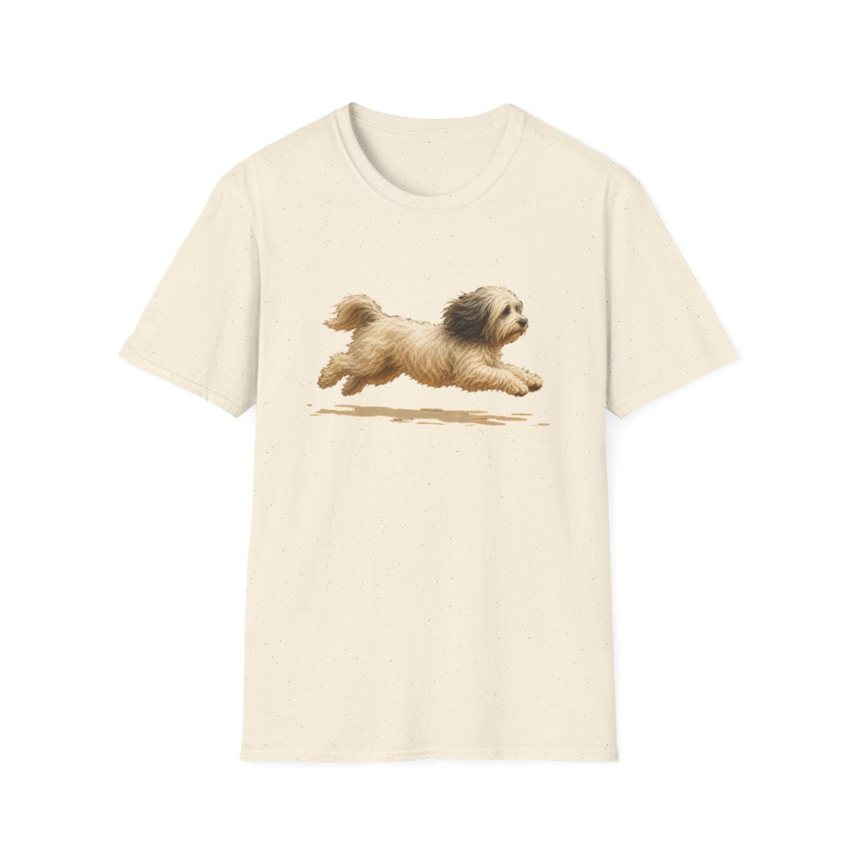 No Rest For The Tibetan Terrier Tee - Natural