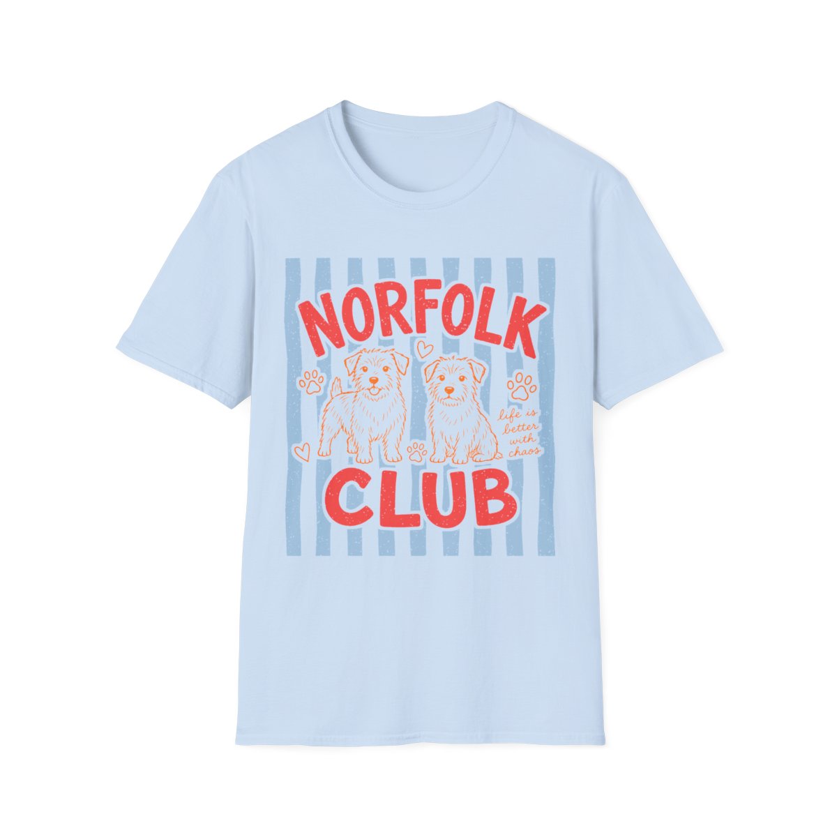 Norfolk Club Tee - Light Blue
