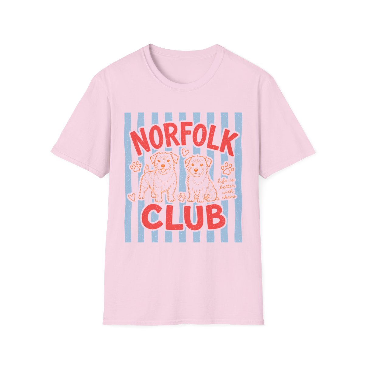 Norfolk Club Tee - Light Pink
