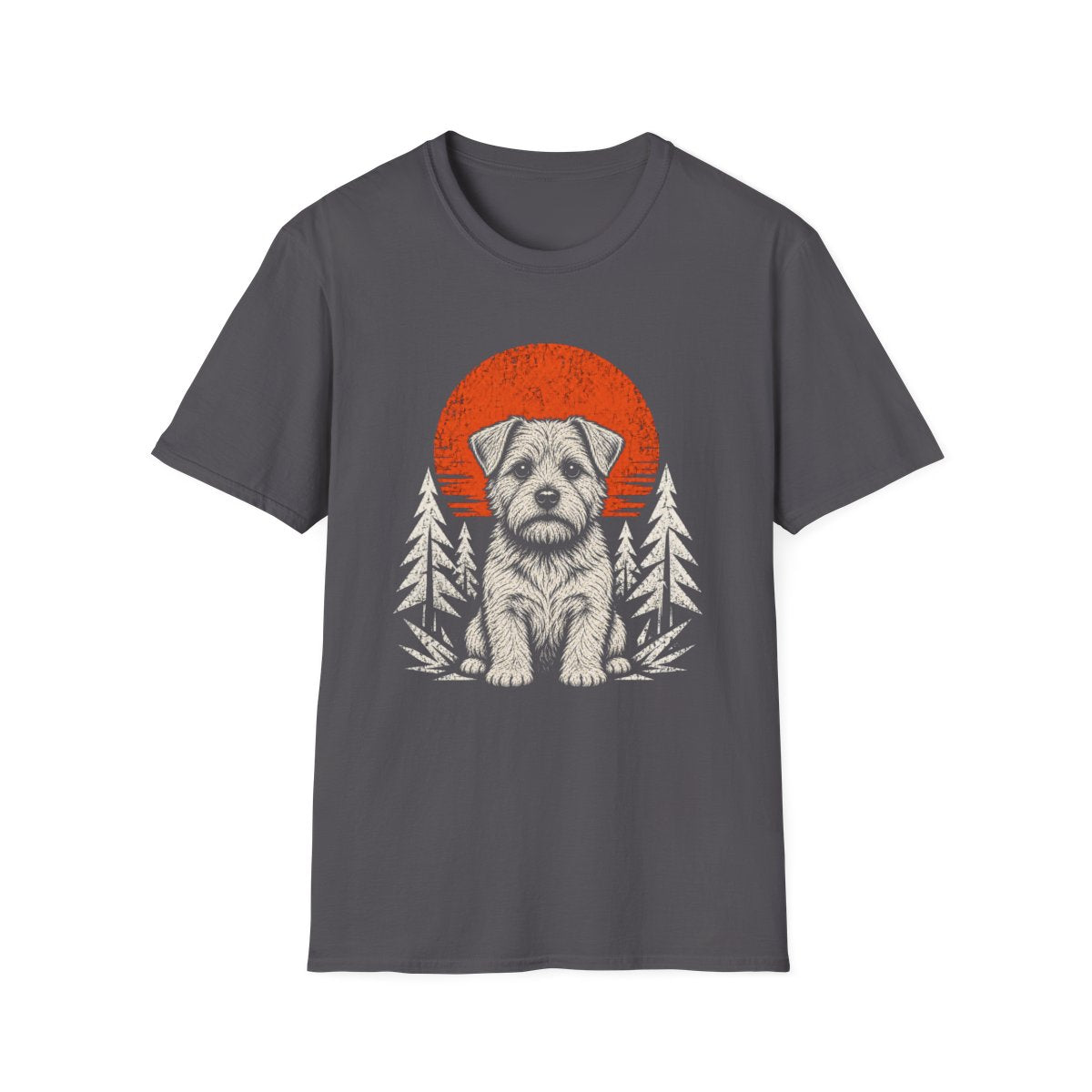 Norfolk Terrier Adventure Club Tee - Charcoal