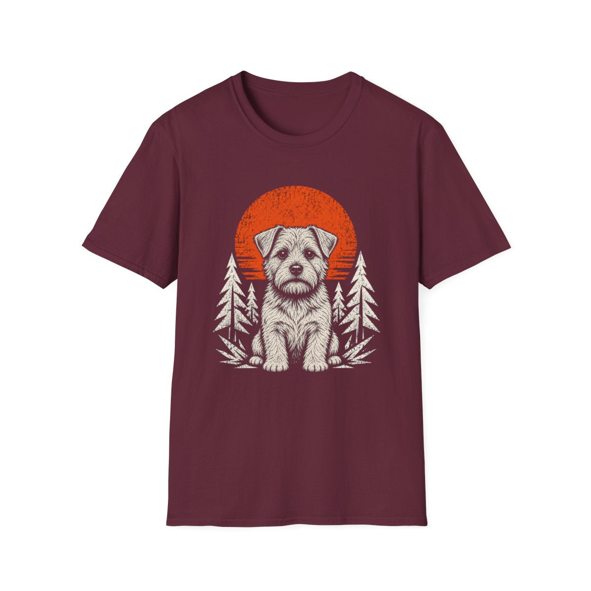 Norfolk Terrier Adventure Club Tee - Maroon