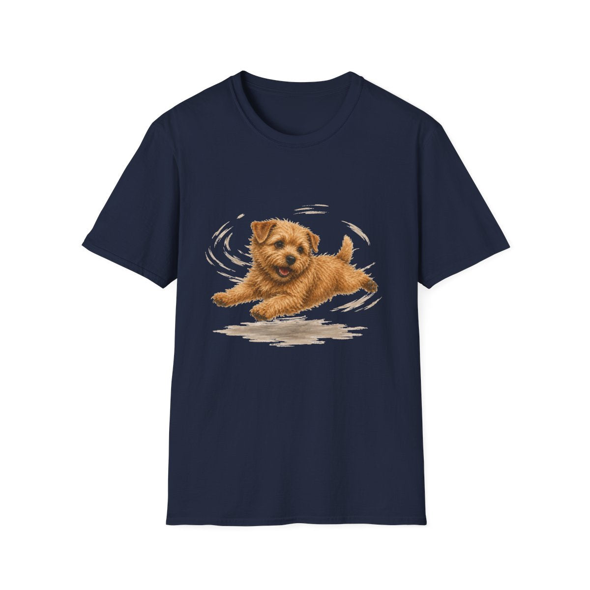 Norfolk Terrier Certified Zoomies Champion Tee - Navy